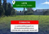 Terrenos - Roldan - Venta