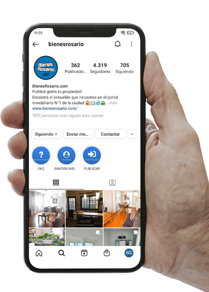 Seguinos en Instagram